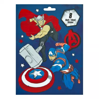 Cass film Zestaw naklejek Avengers ok