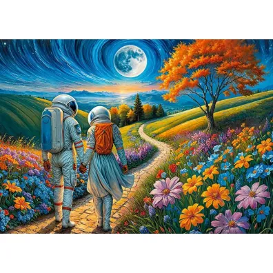 Puzzle 1000 el. Cosmic Love CherryPazzi