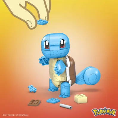 MEGA Squirtle �redni. Pokemon do zbudowania GYH00