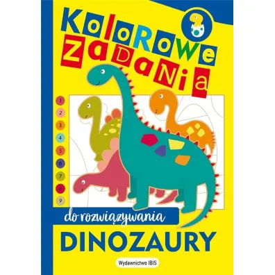 Kolorowe zadania do rozwi�zywania. Dinozaury