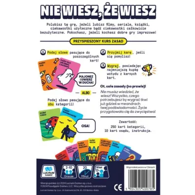 Gra Nie wiesz, �e wiesz Lucrum Games