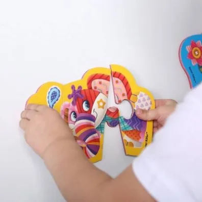 Mi�kkie magnetyczne puzzle S�o� i Krokodyl Roter Kafer