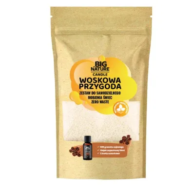 Big Nature Woskowa Przygoda Zestaw do samodzielnego robienia �wiec Cynamon 500 g