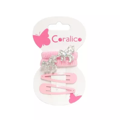 Coralico Zestaw konik�w z frotkami