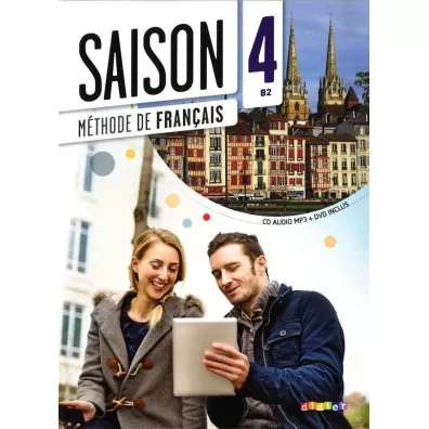 Saison 4 podr�cznik + p�yta CD audio i p�yta DVD