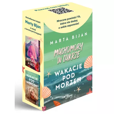 Pakiet: Muchomory w cukrze, Wakacje pod morzem - Marta Bijan