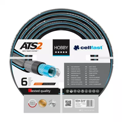 Cellfast W ogrodowy 6 warstwowy Hobby 3/4" 50 m
