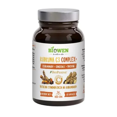 Biowen Kurkuma c3 complex+ suplement diety 60 kaps.