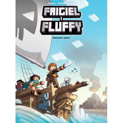 Zaginiona wyspa. Frigiel i Fluffy. Tom 5 - Frigiel Frigiel, Jean-Christophe Derrien