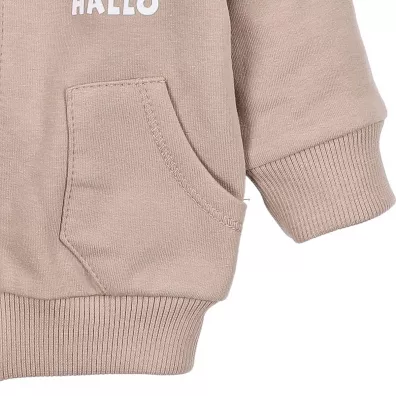 Nini Bluza niemowlca z baweny organicznej dla chopca 12 miesicy, rozmiar 80