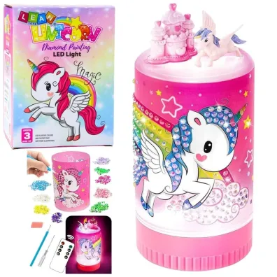 Jednoro�ec w s�oiku LED LeanToys