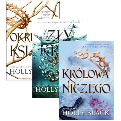 Pakiet Okrutny ksi���. Tomy 1-3: Okrutny ksi���, Z�y kr�l, Kr�lowa niczego - Holly Black