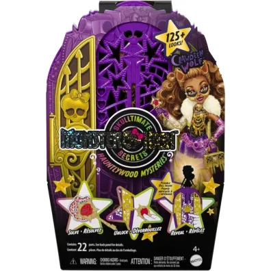 Monster High. Straszysekrety Clawdeen Wolf Mattel