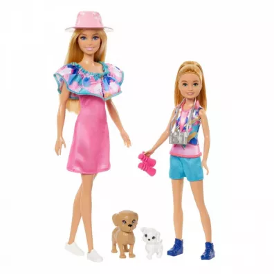 Barbie Stacie i Barbie 2-pak lalek HRM09 Mattel