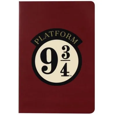 Half Moon Bay Harry Potter Notatnik A5 linia Peron 9 i 3/4