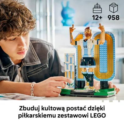 LEGO Editions Lionel Messi — pi�karska legenda 43015