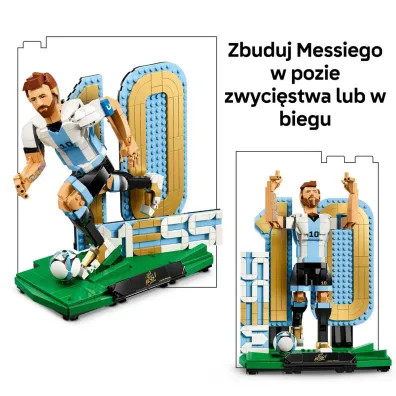 LEGO Editions Lionel Messi — pi�karska legenda 43015