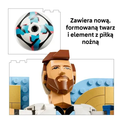LEGO Editions Lionel Messi — pi�karska legenda 43015