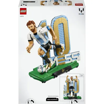 LEGO Editions Lionel Messi — pi�karska legenda 43015