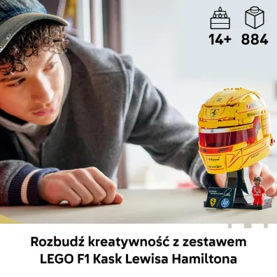 LEGO Editions Kask Lewis Hamilton Scuderia Ferrari HP 43022