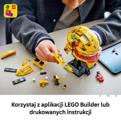 LEGO Editions Kask Lewis Hamilton Scuderia Ferrari HP 43022