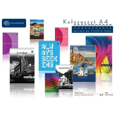 Interdruk Ko�onotes A5 kratka 100 kartek