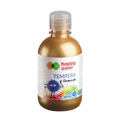 Happy Color Farba tempera Premium 300 ml zota
