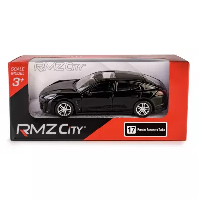RMZ City Porsche Panamera Turbo czarny w skali 1:32 Daffi