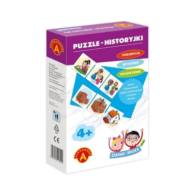 Puzzle 10x3 el. Zabawa i nauka. Historyjki Alexander