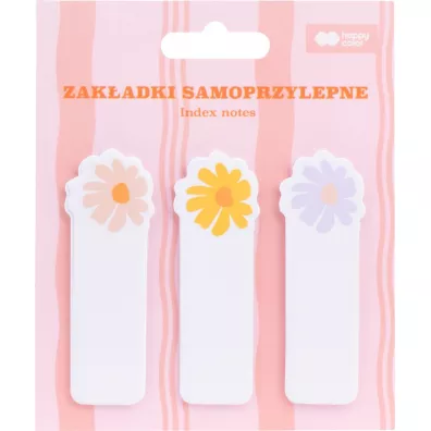 Zak�adki samoprzylepne BLOOM-Kwiatki Happy Color 3 szt.