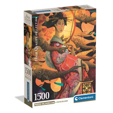 Puzzle 1500el Koinobori Dance CLEMENTONI 31756 CLM