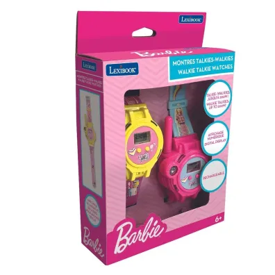Zegarki z kr�tkofal�wk� Barbie Lexibook DMWTW1BB