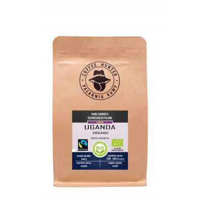 Coffee Hunter Kawa ziarnista rzemielnicza Uganda 250 g bio