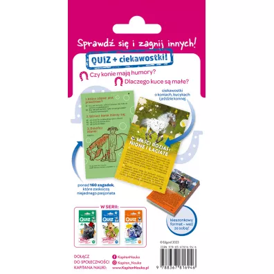 Kapitan Nauka. Quiz. Konie i kucyki 7+