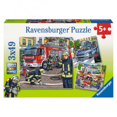 Puzzle 3x49 el. Suby w potrzebie 093359 Ravensburger