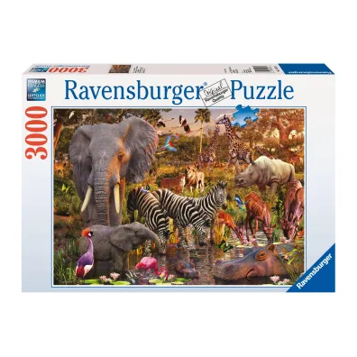 Puzzle 3000 el. Zwierz�ta Afryki Ravensburger