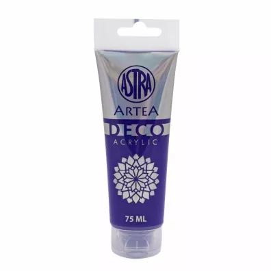 Astra Farba akrylowa Deco Artea w tubie fioletowa 75ml
