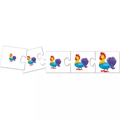 Puzzle Gra Ma�e wi�ksze najwi�ksze Adamigo