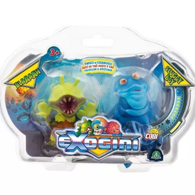 Exogini 2 Figurki kosmitw: Blaaaah i Sluggy Boy