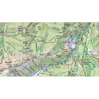 see you! in? Mapa turystyczna Tatry polskie 1:30 000