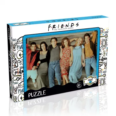 Puzzle 1000 el. Friends Stairs Winning Moves