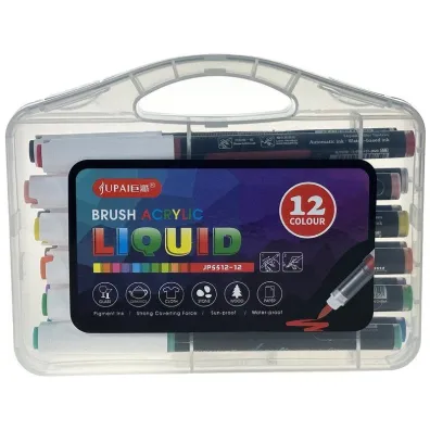 Adar Flamastry akrylowe 12 kolor�w