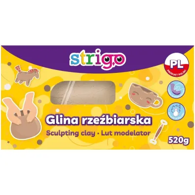 Strigo Glina rze�biarska naturalna 520g