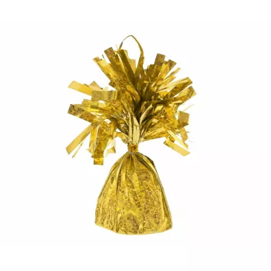 Godan Ci�arek foliowy do balon�w z�oty 145 g