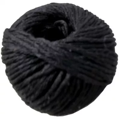 Ziemia Obiecana Sznurek bawe�niany czarny 1.5mm x 50m
