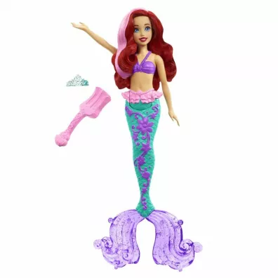 Disney Princess. Lalka Arielka zmiana koloru HLW00 Mattel