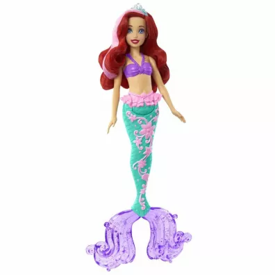 Disney Princess. Lalka Arielka zmiana koloru HLW00 Mattel