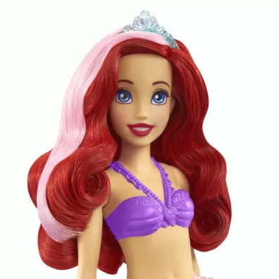 Disney Princess. Lalka Arielka zmiana koloru HLW00 Mattel
