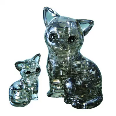 Puzzle 3D 49 el. Crystal Kotki Bard Centrum Gier