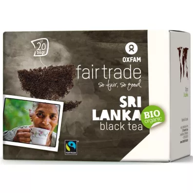 Oxfam Fair Trade Herbata czarna ekspresowa fair trade 20 x 1.8 g Bio